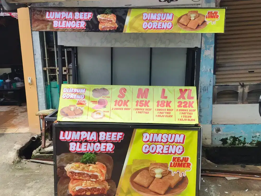 Jaga stand Lumpia beef