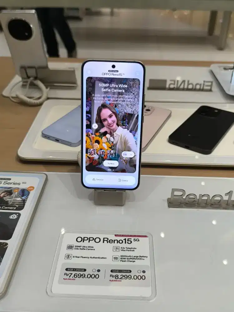 OPPO RENO 15 PROMO BUNGA 0% KTP AJA TANPA SURVEY TANOA RIBET