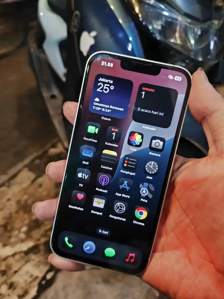 IPHONE 13 128 BLIBLI FULLSET GARANSI RESMI