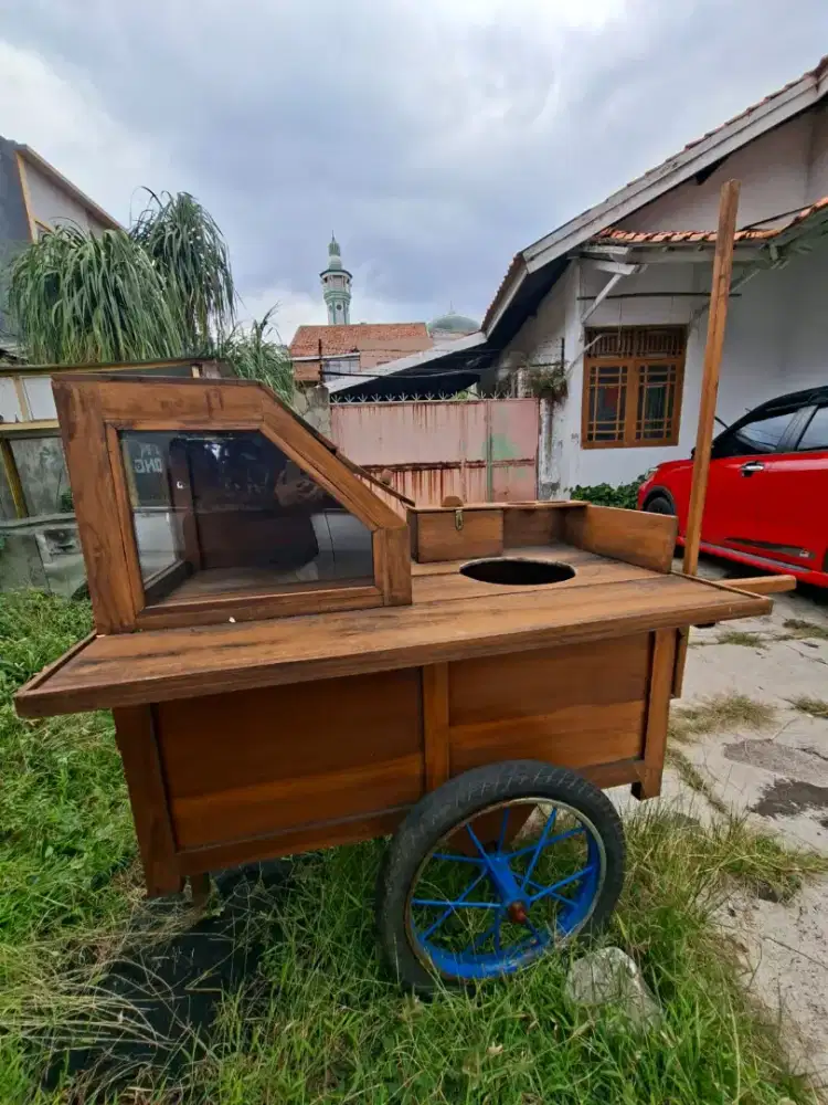 Jual Gerobak Bekas cilok/pentol