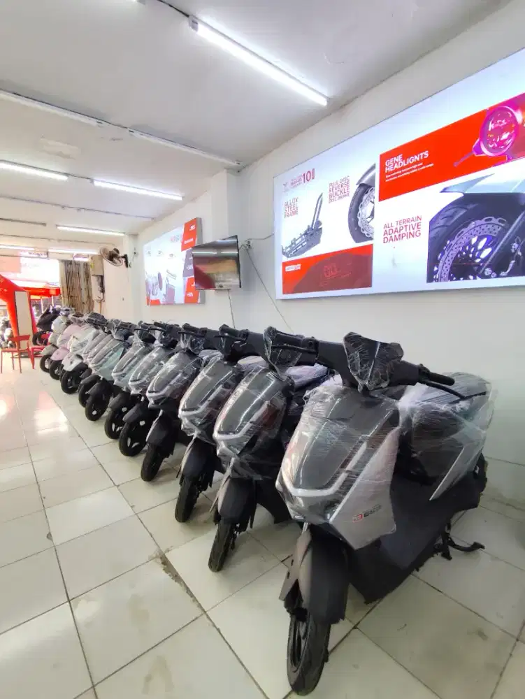 BARU SEPEDA LISTRIK UWINFLY D66B, BAGASI LUAS 13 LITER, HARGA PROMO!