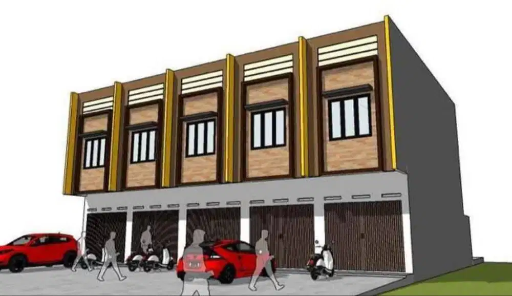 Disewakan Ruko Loop Plaza Graha Family Ramai Strategis Surabaya Barat