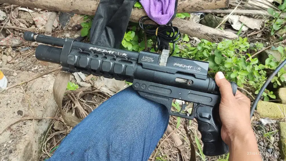 Misi mau jual mainan olahraga predator sdh modif 700grm magazine