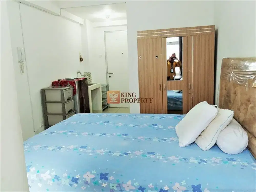 Murah & Praktis! Disewa Studio 21M² Furnished, Hanya Jalan Kaki ke Mall Apartemen Green Bay Pluit Greenbay