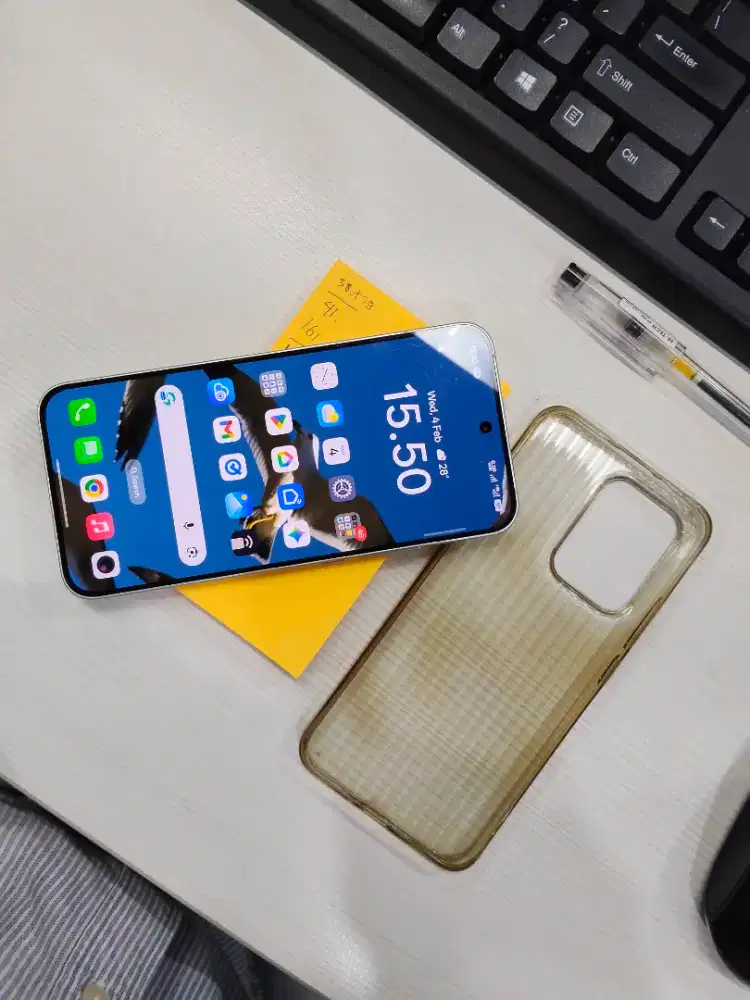 OPPO RENO 13 5G 12/256GB PUTIH FULLSET BAWAAN