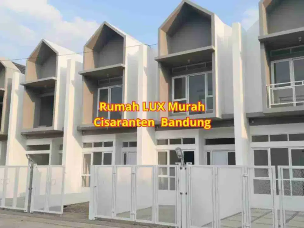 Dijual Cepat TERMURAH RUMAH BARU TYPE SCANDINAVIAN DI CISARANTEN KULON ARCAMANIK BANDUNG