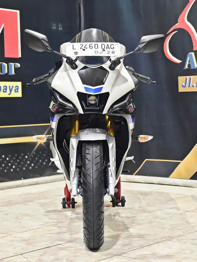 Yamaha R15V4 M type tertinggi limit abs Qs mewa.Anugerah motor rungkut