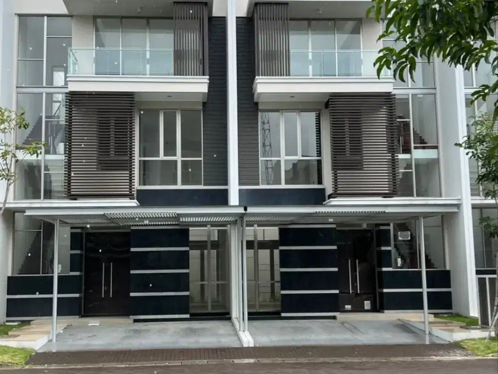 DISEWAKAN RUMAH GOLF ISLAND TIPE DAHLIA 8X20 (3 LANTAI) THE MOZART TERMURAH