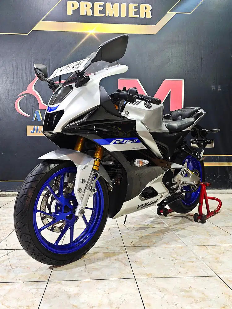 Yamaha R15V4 M type tertinggi limit abs Qs mewa.Anugerah motor rungkut