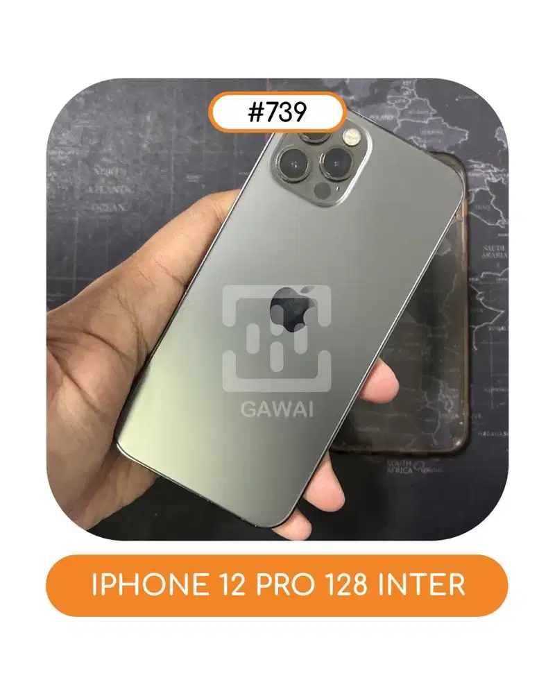 #739 Iphone 12 Pro Graphite 128 BH 74%