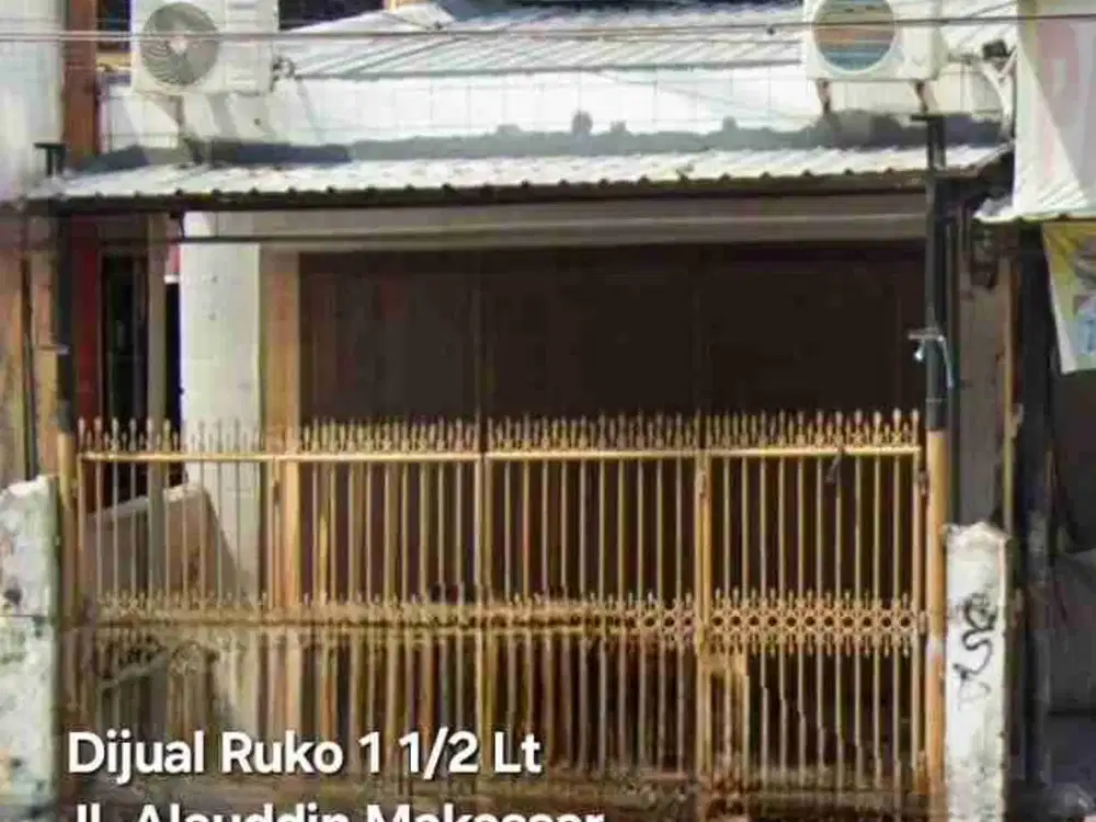 Dijual Ruko 1 1/2 lt Jl. slt. Alauddin Makassar