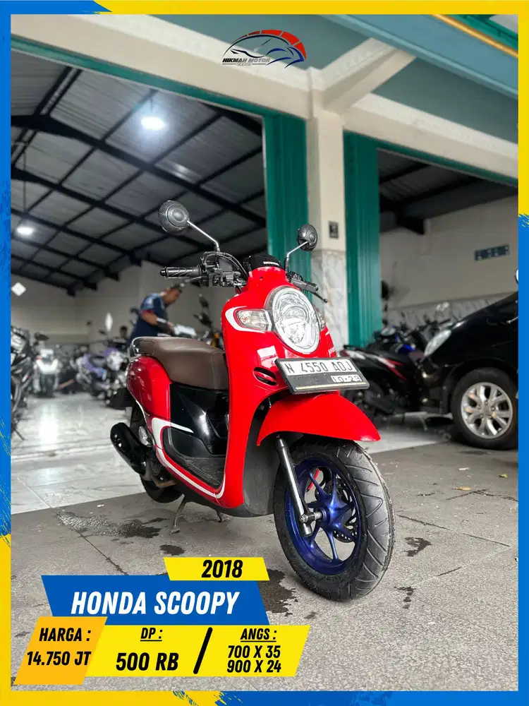 HONDA SCOOPY 2018 NEGO SAMPE DEAL HIKMAH MOTOR KEPUH