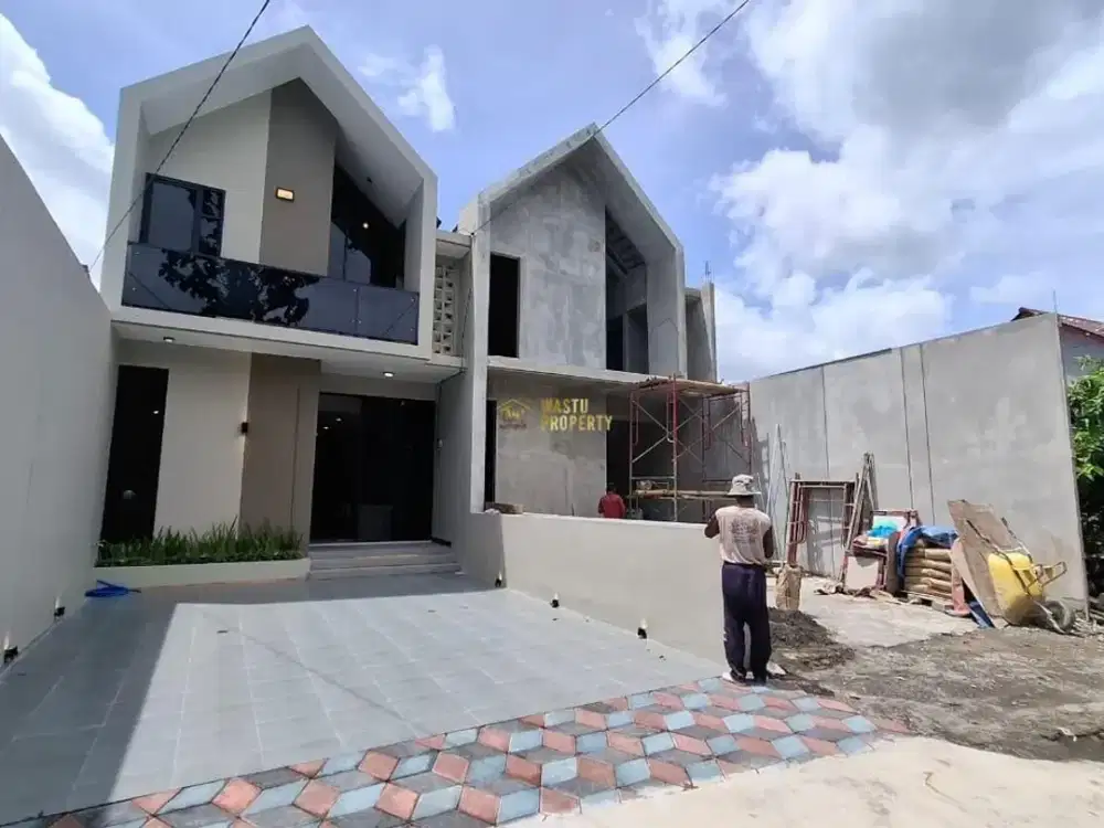 RUMAH SIAP HUNI, FULL FURNISHED, 6 MENIT KE PASAR GENTAN