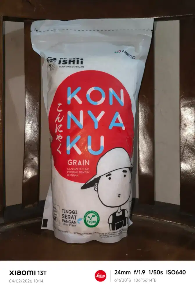 BERAS PIRANG KONNYAKU 1Kg + 250Gr