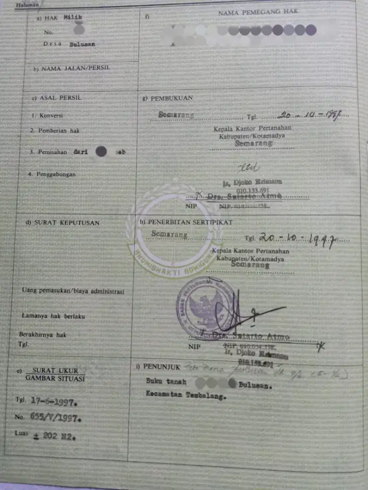 Tanah Murah Tembalang Ring 1 UNDIP