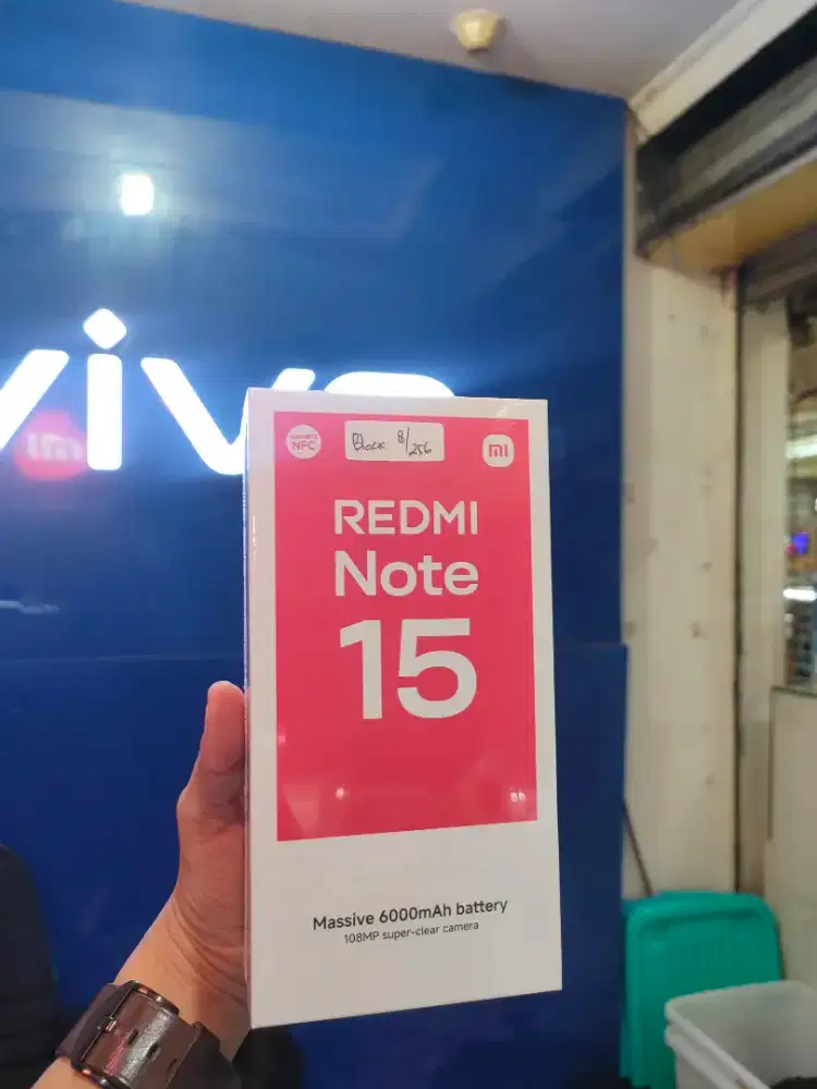 Xiaomi Note 15 4G 8/256 baru