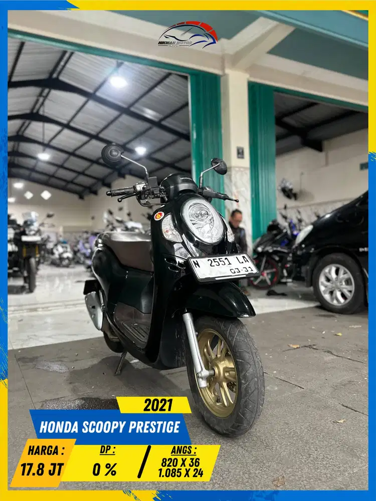 HONDA SCOOPY PRESTIGE 2021 NEGO SAMPE DEAL HIKMAH MOTOR KEPUH