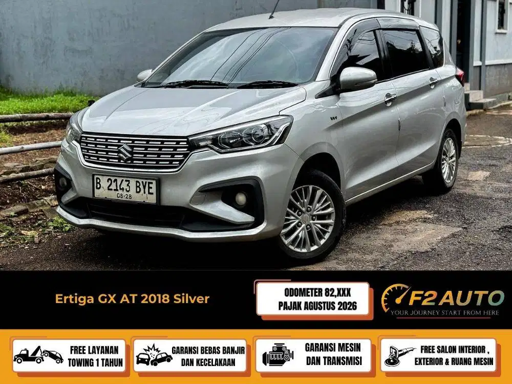 Suzuki Ertiga GX AT 2018 Silver