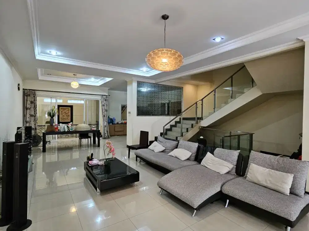 Turun Harga Rumah Mewah di Sunter Permai Jaya Semi Furnished