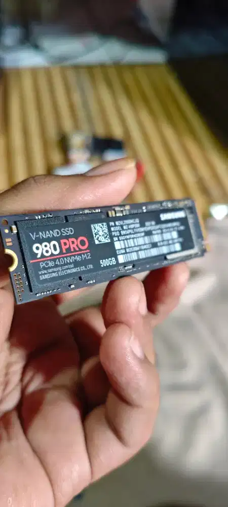 SSD nvme Samsung 980 pro PCI gen4