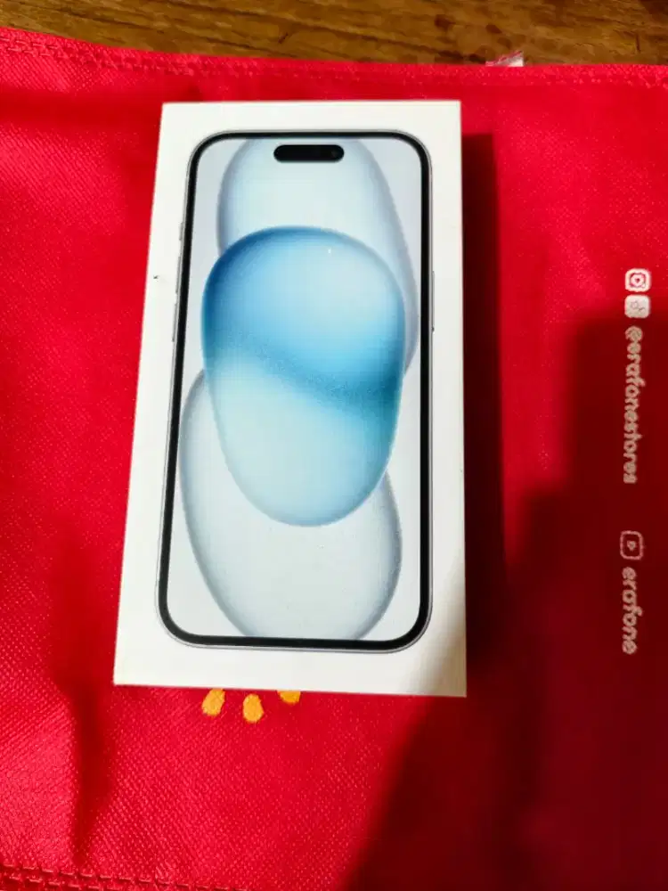 Iphone 15 128g  ibox NEW- biru