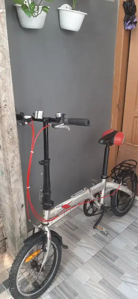 Sepeda Lipat Fold X sakura