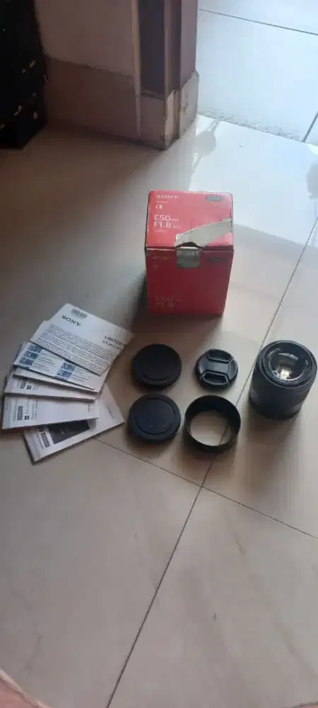 DIJUAL 2nd Lensa Sony E 50mm