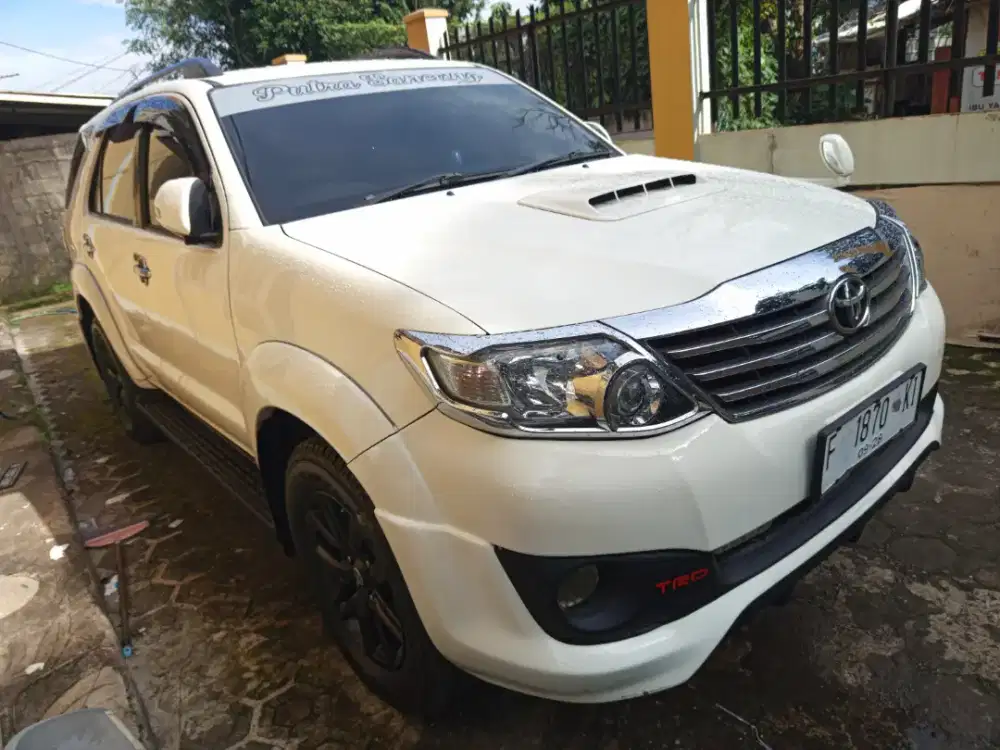 Fortuner G lux 2.7 bensin matic 2013