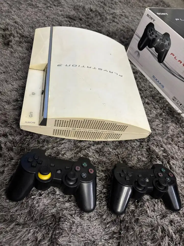 Playstation 3 500gb 43 game 2 stik ps3 Fullset PS 3 Jual MuraH