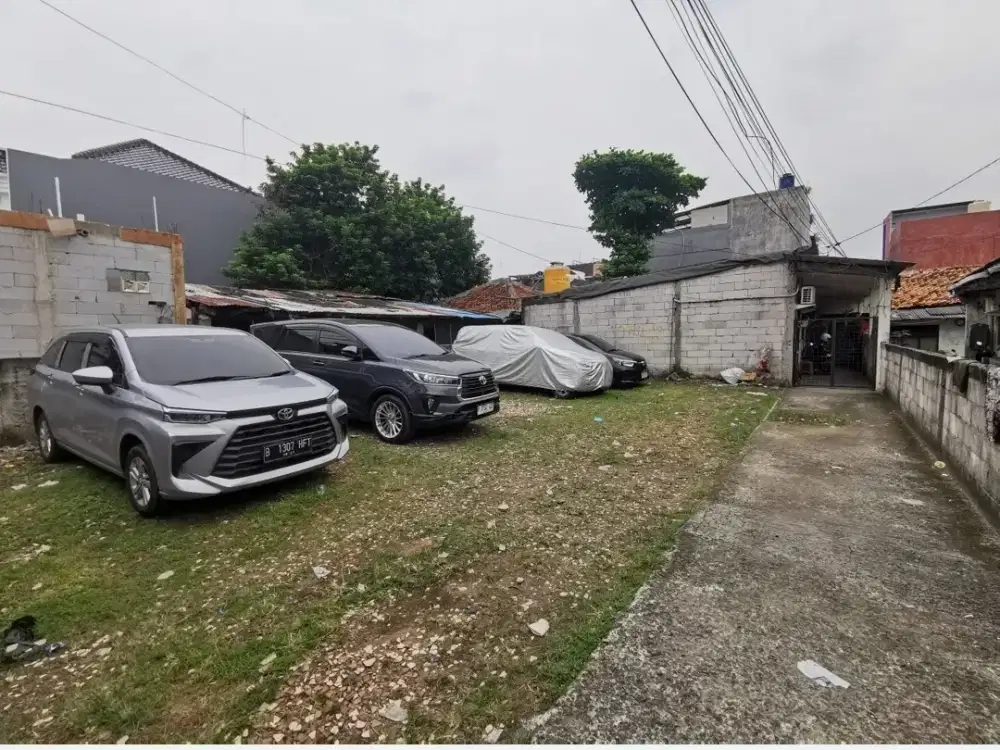 Lokasi emas!harga nego! Tanah kotak 10x25 rawabelong jakarta barat