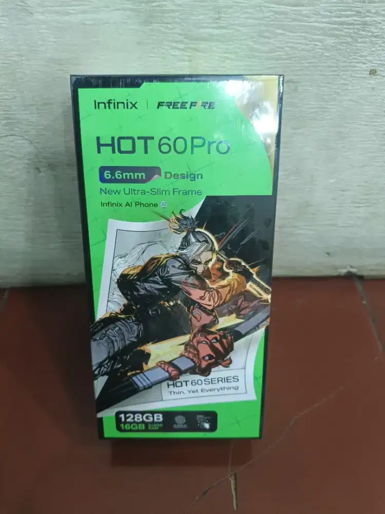 new infinix hot60 pro 8/128 garansi resmi