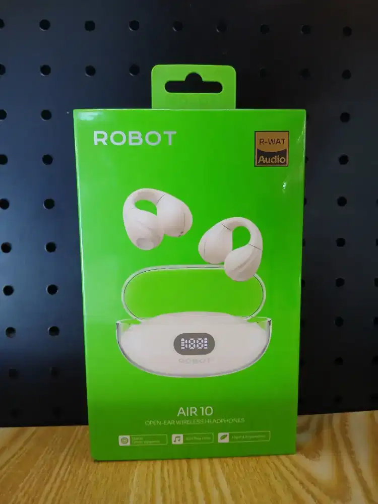 Robot Airbuds10 Original – Suara Jernih, Nyaman Dipakai |Stok Terbatas