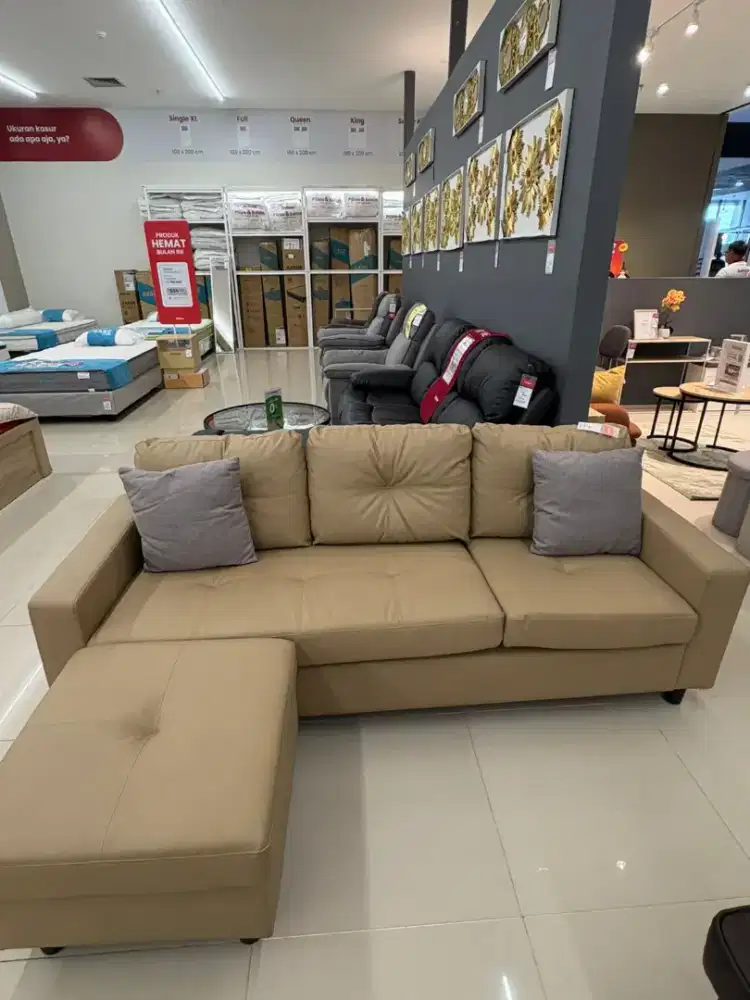 Sofa L minimalis tasyi
