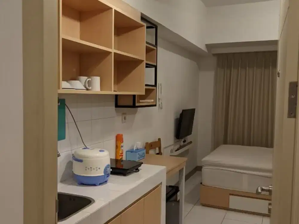 Dijual Apartemen Tokyo Riverside Pik 2 Full Furnished Tipe Studio Uk 21m2 Harga 265 Juta