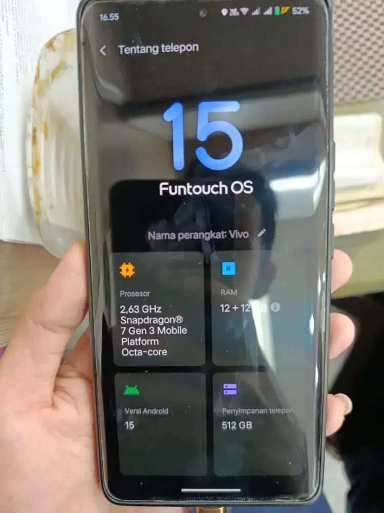 Vivo V30 Ram 12+12gb/512gb