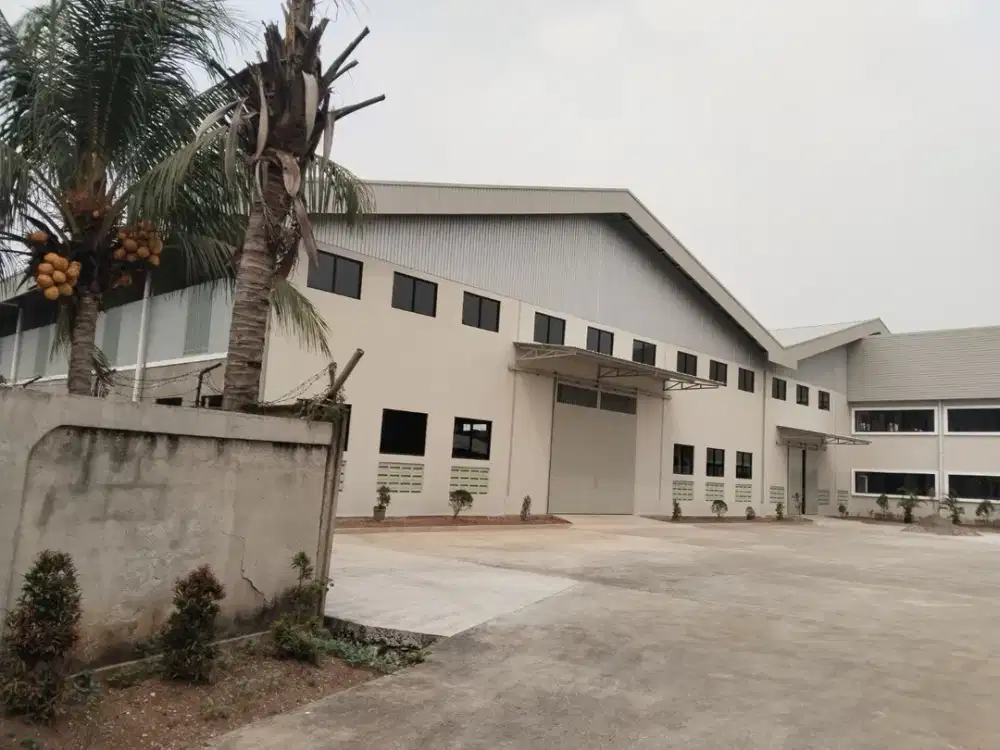 Dijual Gudang Strategis di Jalan Raya Serang!