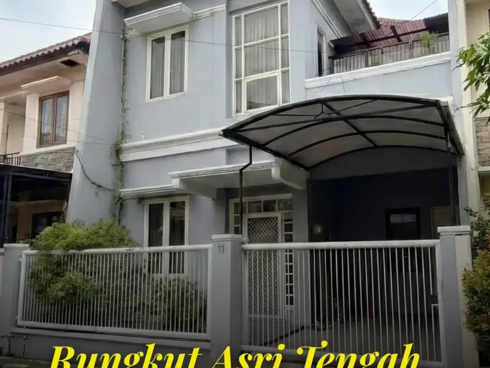 Rumah Di Rungkut Asri Surabaya Siap Huni Bagus dan Terawat