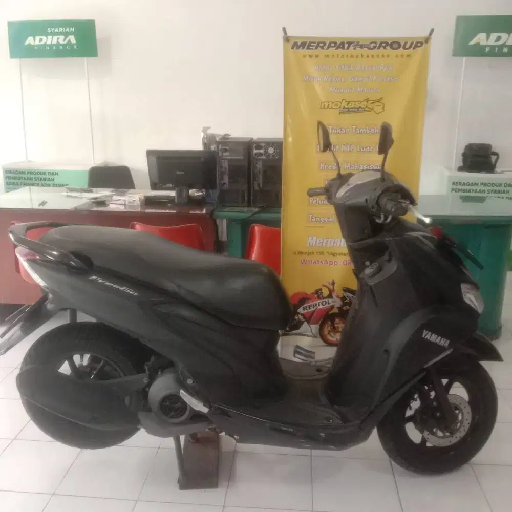 YAMAHA FREEGO TH 2019 KREDIT MOTOR MURAH MOKASE MERPATI MONJALI