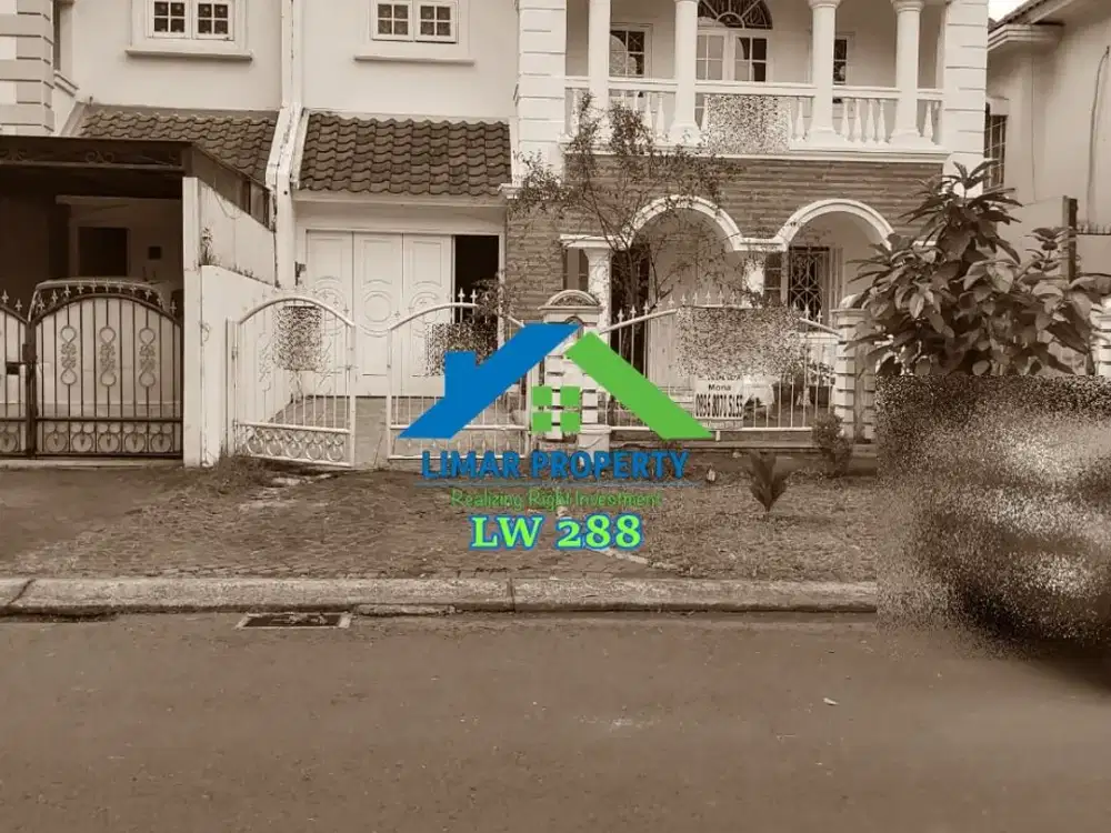 Rumah 2 Lantai Siap Huni dan Strategis di Legenda Wisata Cibubur