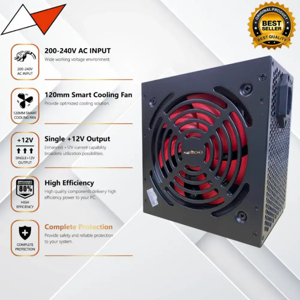SPECIFICATION PSU NATECH 500WATT Kabel panjang