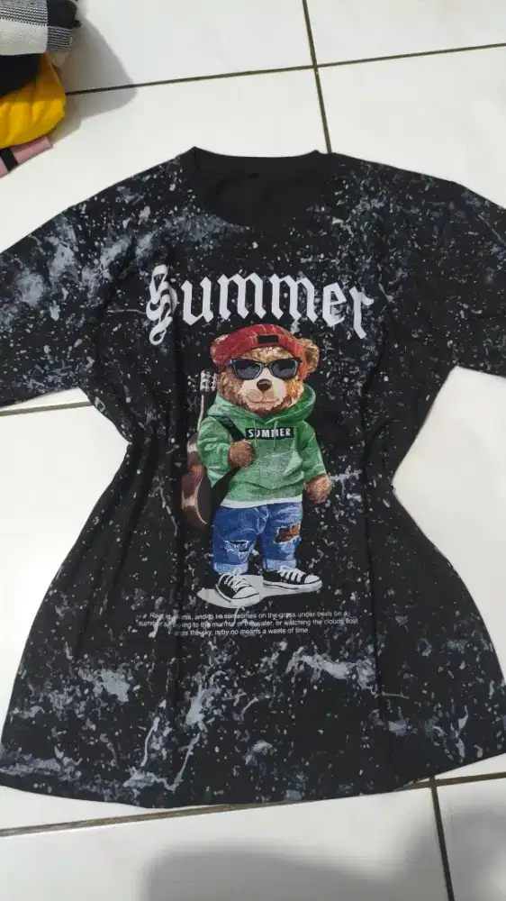 Baju oversize teddy bear