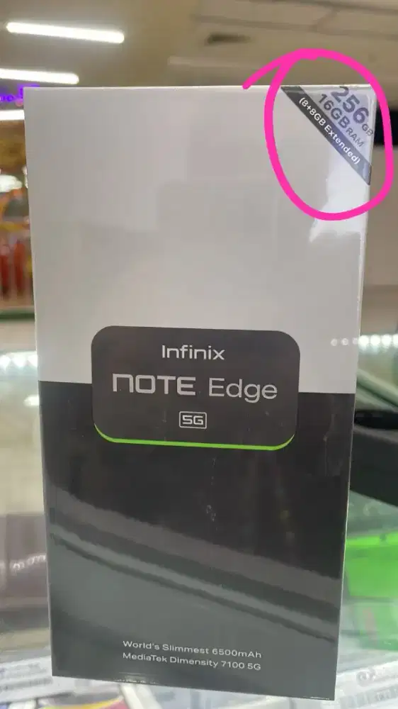 Infinix Note Edge 5G Ram 8/256 GB