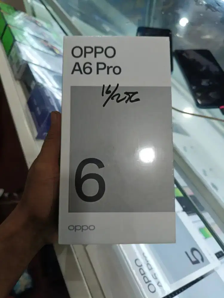 new oppo a6 pro 8/256 garansi resmi