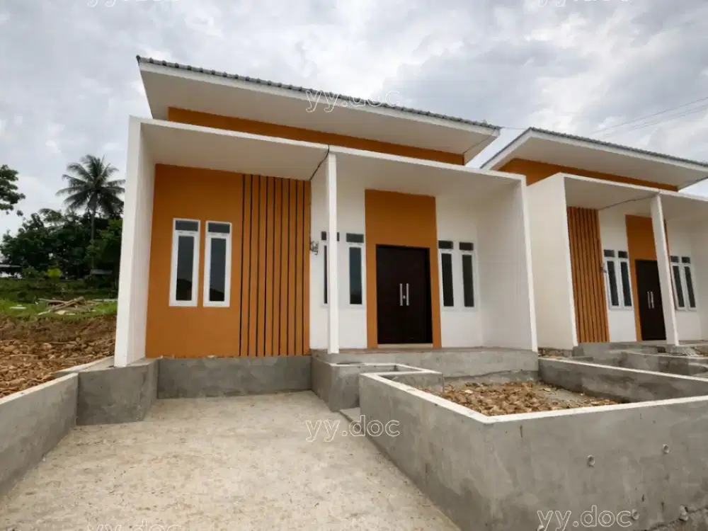 Rumah Baru Siap Huni Desain Moderen Cash atau KPR Tanpa Dp