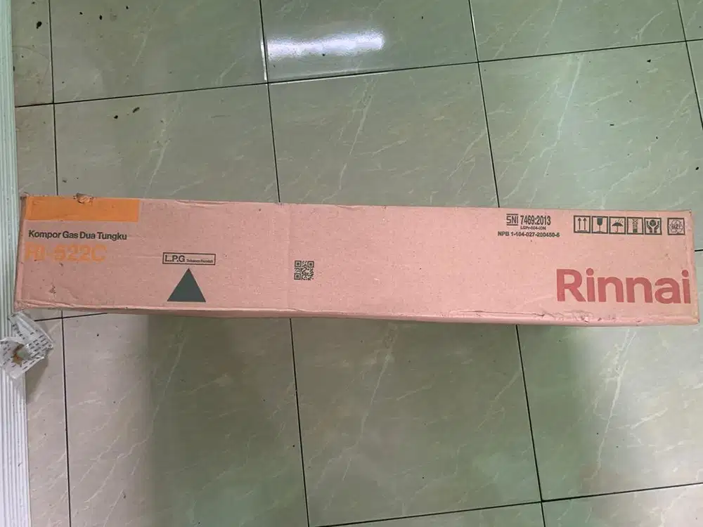 Kompor Rinnai 2 tungku Tipe RI522C