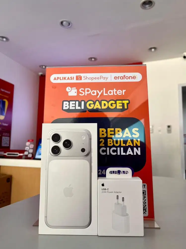 IPHONE 17 Pro Silver 256 GARANSI APPLE RESMI