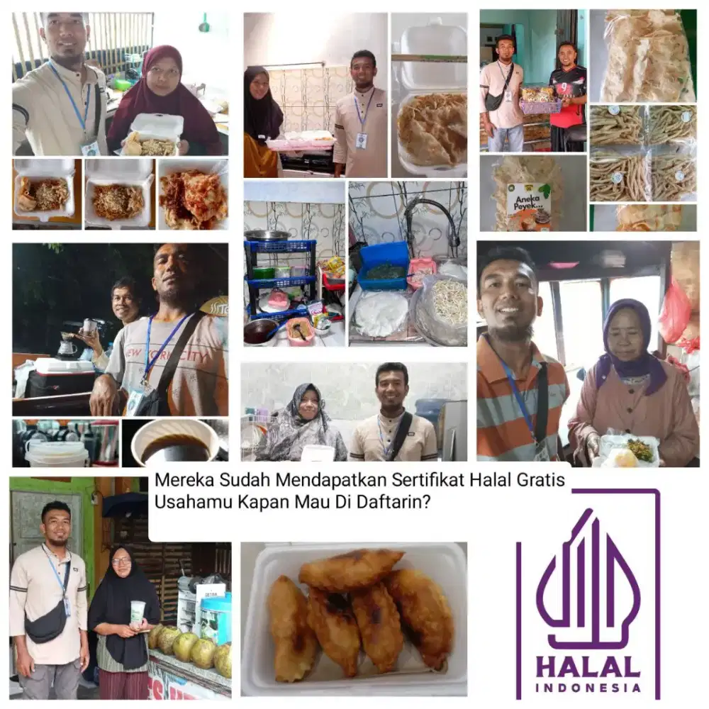 Jasa Urus Sertifikat Halal Gratis