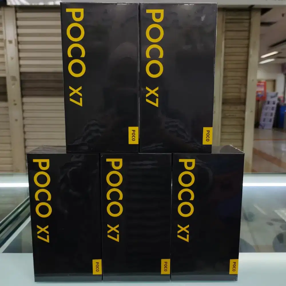Xiaomi Poco X7 ram 12gb+12gb/512gb baru garansi resmi harga promo