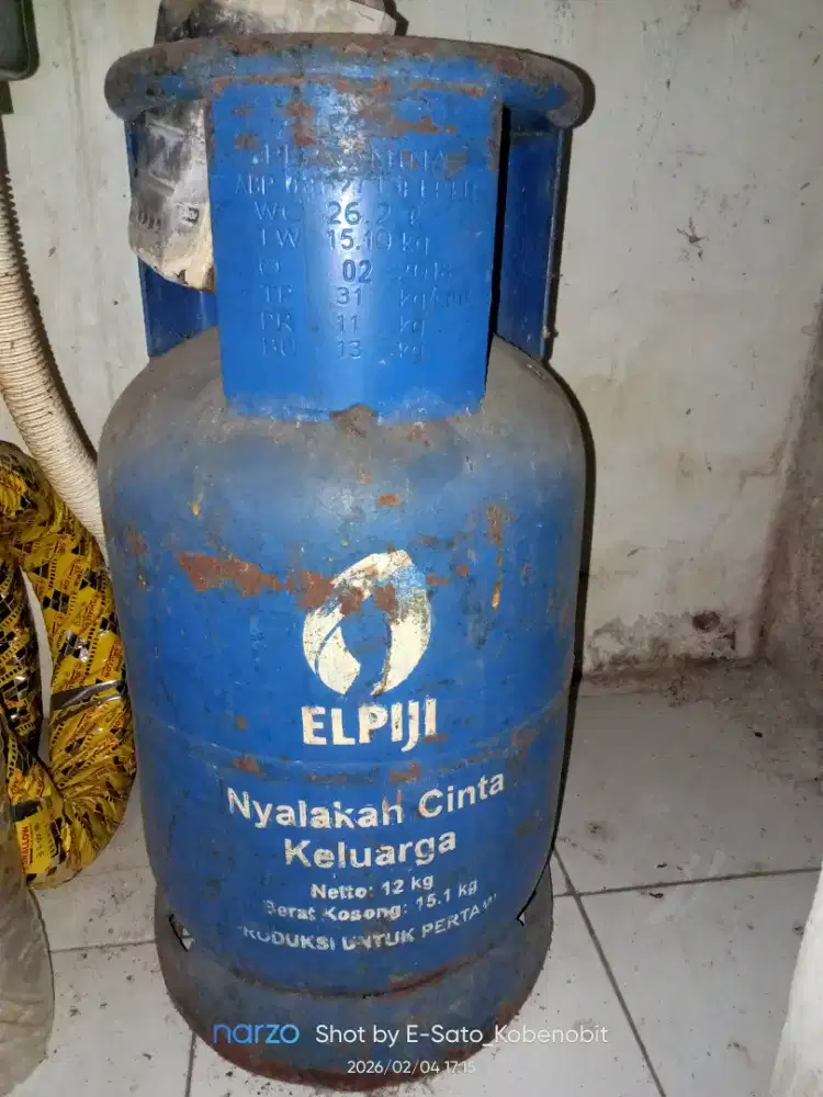 Tabung gas elpiji 12 kg