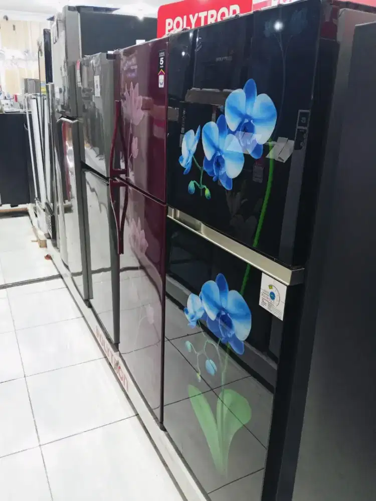 Lemari Es kulkas Freezer box LG Sharp